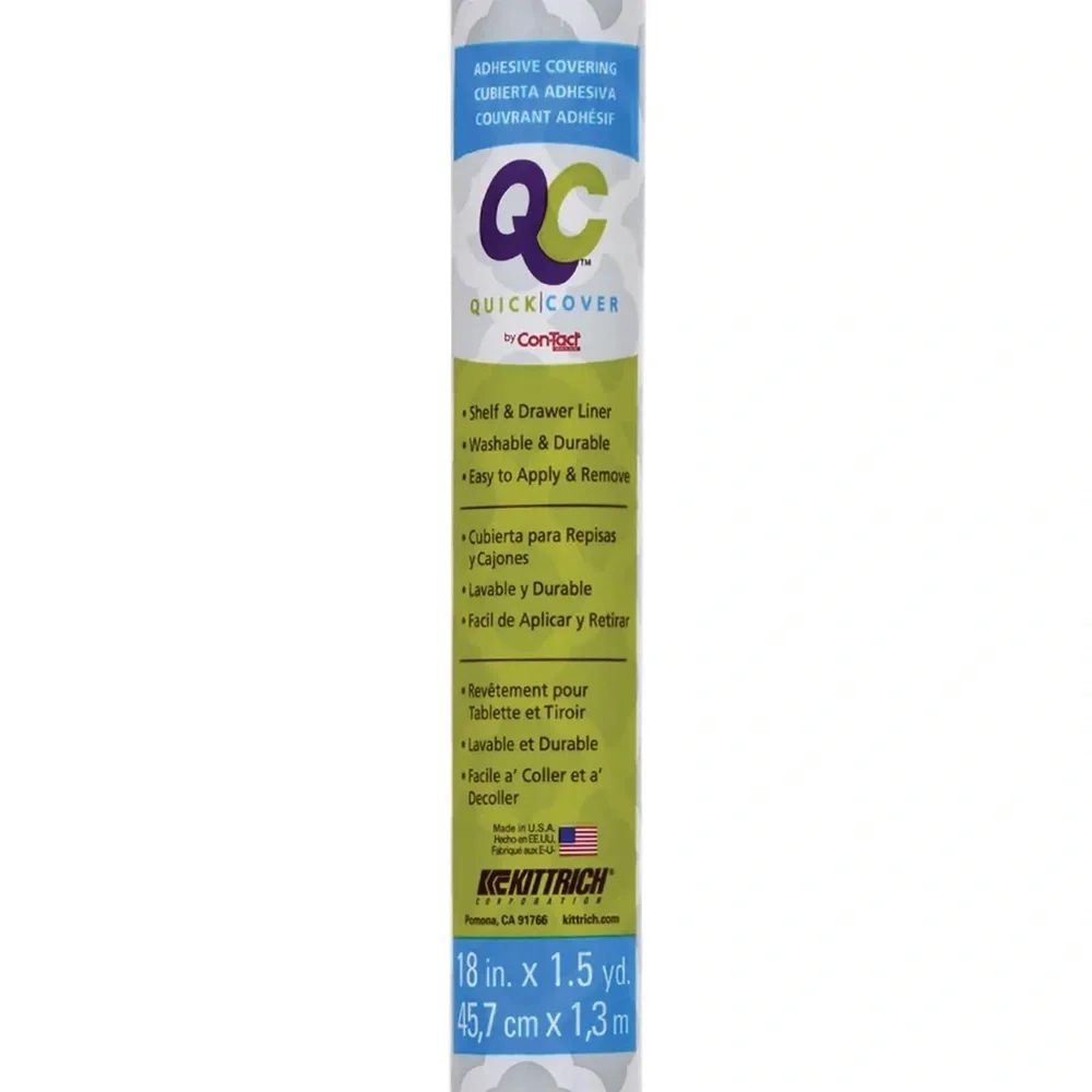 3/$20 NWT Con-Tact Quick Cover Moroccan Self-Adhesive Shelf Liners